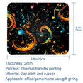 thumbnail image 5 of Note 8.3x9.8 Inch Square Desk Mat with Non-Slip Rubber Bottom for Office and Gaming – Printed Mouse Mat, Desk Mat, Gaming Mouse Pad, 5 of 6