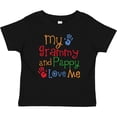 thumbnail image 3 of Inktastic Grammy and Pappy Love Me Boys or Girls Baby T-Shirt, 3 of 5