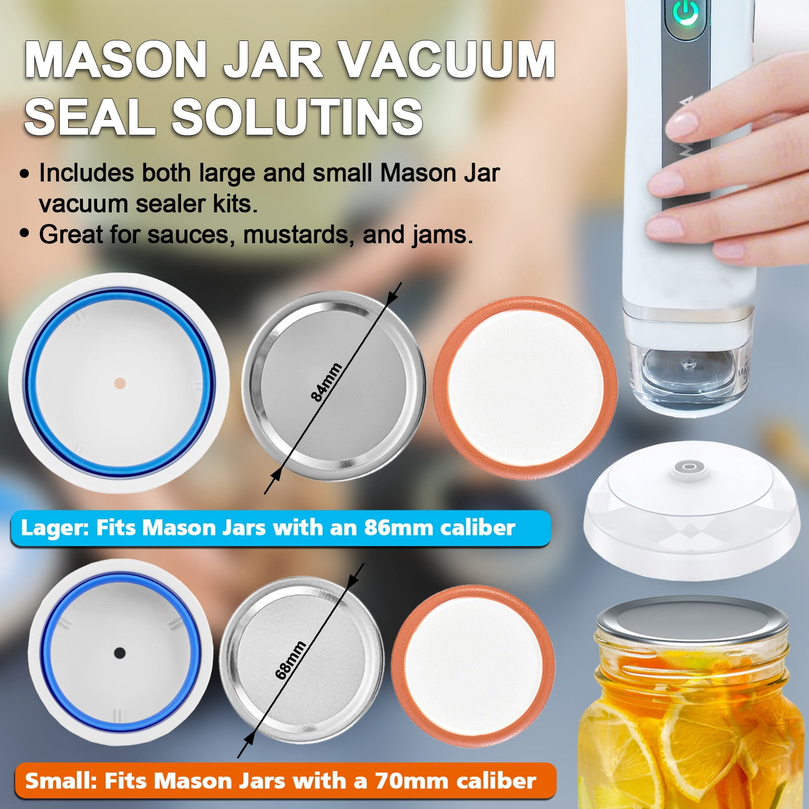 Sous Vide Cooking Bags - Set of 30 | BPA-Free Reusable Vacuum Seal Bags with Air Valve for Joule and Anova Cookers | Freezer Safe Vacuum Food Storage Bags with Upgraded Electric Pump Included