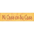 thumbnail image 2 of Marrott, Stephanie 14x7 White Modern Wood Framed Museum Art Print Titled - Me Casa es Su Casa, 2 of 4