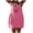 Hot Pink, variant on Qiopertar Women's Solid Color Tennis Jumpsuit Casual Summer Cut Out Workout Athletic Dress Romper Shorts, Blue L