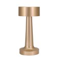 thumbnail image 1 of Lámpara de noche LED Carga USB Retro Inalámbrico Portátil para dormitorio (A Golden), 1 of 6