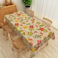 thumbnail image 2 of SUNOLIFE Fall Thanksgiving Tablecloth Rectangular Autumn Maple Leaves Table Cloth Cover 60x120 Inch, 2 of 4