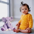 thumbnail image 6 of hirigin Elephant Stuffed Animal Soft Fluffy Stuffed Elephant Plush Toy Gift for Kids Toddler Girls Boys, 6 of 8