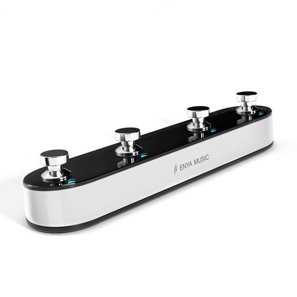 ENYA INSPIRE & SONIC JT Electric Guitar Compact Foot Pedal Controller-Smart App Integration & Instant Tone Switching