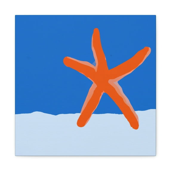 Starfish in Minimalism - Canvas
