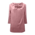 thumbnail image 6 of EYNMVR Womens Tops Trendy 2026 Fall Cowl Neck Shirts Long Sleeve Teacher Clothes Office Business Dressy Casual Outfits, 6 of 6