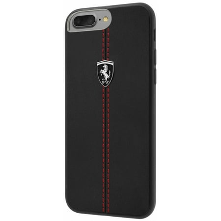 Heritage Case - Ferrari Heritage Black iPhone 7/8 Leather Case