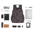 thumbnail image 4 of Balery Colorful Mushrooms in Doodle Style Mochila Ligera para Hombres y Mujeres – Resistente y Impermeable, Ideal para la Escuela, el Trabajo, los Viajes y el Uso Diario, 4 of 7
