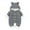 Gray, variant on Dezsed 3-24Months Knitted Baby Clothes Newborn Romper Girls Boys Winter Warm Coat Knit Outwear Hooded Jumpsuit Long Sleeve Christmas Romper with Buttons