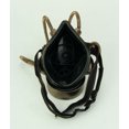thumbnail image 3 of Metallic Bronze Steampunk Gas Costume Mask with Corrugated Tubes Halloween, 3 of 3