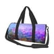 thumbnail image 1 of Fotbe Colorful Purple Cosmos Flower Bolsa Deportiva de Lona Plegable con Estampado, Bolsa de Gimnasio con Bolsillo Seco/Húmedo, Bolsa de Viaje Ultraligera de Gran Capacidad, 1 of 6