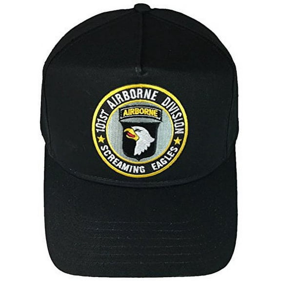 101ST AIRBORNE DIVISION HAT - BLACK - Veteran Owned Business