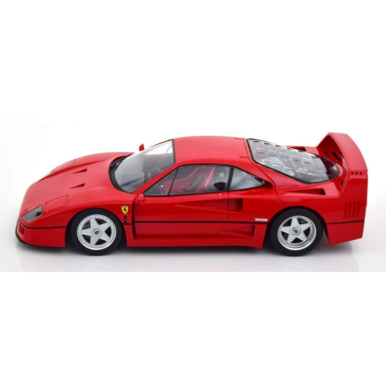 KK Scale 1987 Ferrari F40, Ferrari Red, 1:18 Diecast Model
