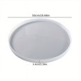 thumbnail image 1 of 19.7 Inch (50cm) Round Epoxy Table Resin Molds, ULENDIS Large Charcuterie Board Resin Mold With 3 PCS Hairpin Legs, Reusable DIY Art Home Decoration Resin Tray Mold For River Table, Cutting Board Crea, 1 of 4