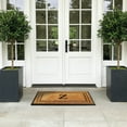 thumbnail image 7 of A1 Home Collections Natural Coir & Rubber Door Mat, Long-Lasting Entrance Doormats for Front Door, Thick & Non-Slip Durable Outdoor Entry Mat 24" x 39", 7 of 7