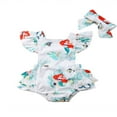 thumbnail image 1 of Baby Girls Mermaid Backless Jumpsuit Outfit 0-24 Months, 1 of 5