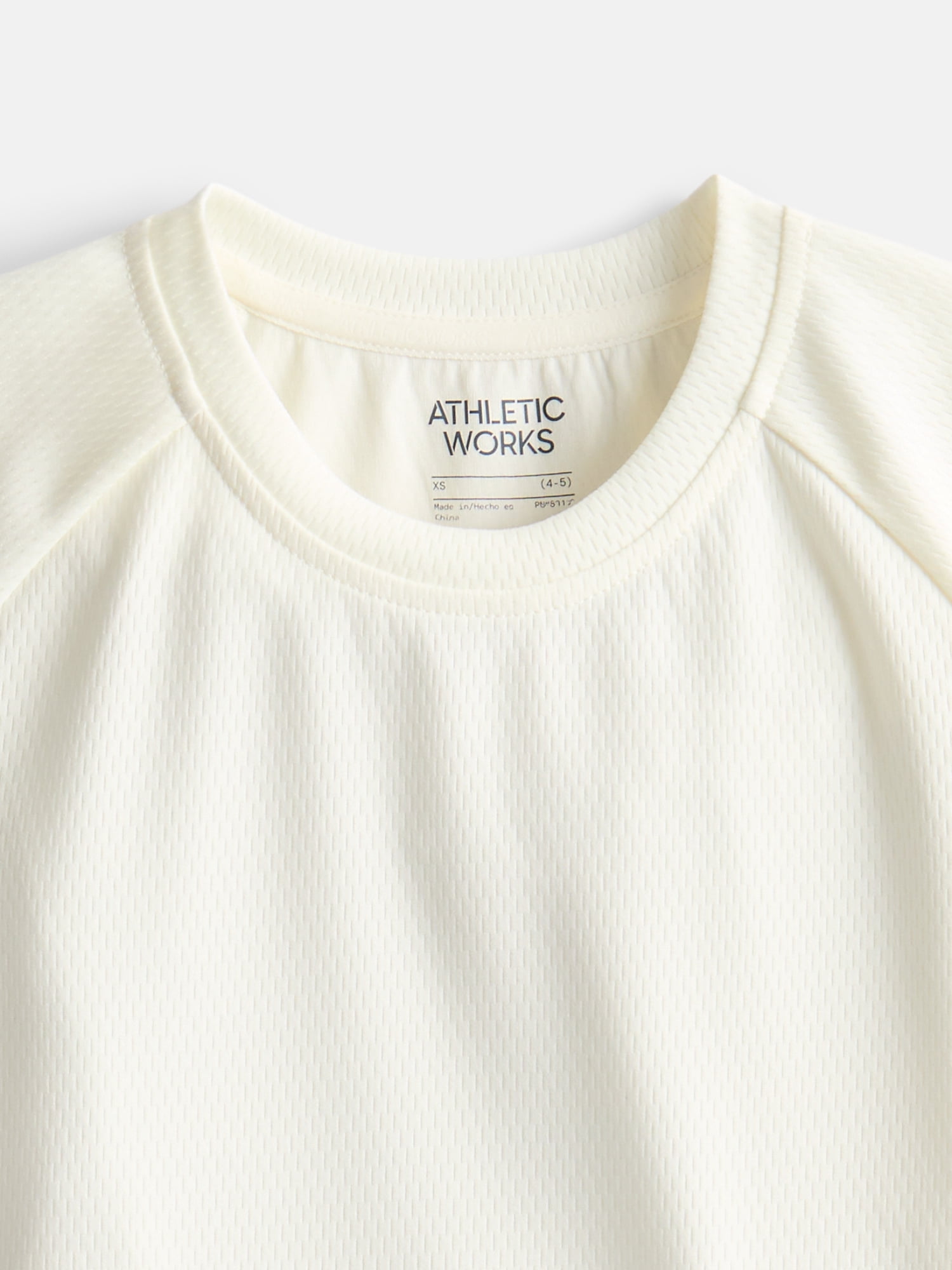 Athletic Works Boys Active Mesh Tee, Sizes 4-18 & Husky