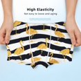 thumbnail image 3 of Yiaed Gold Flamingo Print Boys' Boxer Briefs Cotton Casual Stretch Comfort Boys Boxers - Kids Boxer Briefs Underwear for Boys (6-18)-X-Large, 3 of 5