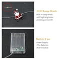 thumbnail image 4 of 10ft 30LEDs Christmas Decorative Hanging Lights Warm White Fairy String, 4 of 8