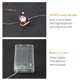 thumbnail image 4 of 10ft 30LEDs Luces colgantes decorativas navideñas Cadena de hadas blanca cálida yeacher Luces led, 4 of 7