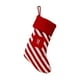 thumbnail image 5 of Calcetín navideño de punto, bolsita para dulces con forma de calcetín navideño, bolsa de regalo colgante para Signo M, 5 of 9