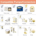 thumbnail image 3 of Maymom MyFit 19 mm Escudos Pequeños; Compatible con Medela Breast Pump- PersonalFit, Freestyle, Harmony, Maxi, Freestyle Flex Connector; Conéctese a Maymom Widemouth/Narrow Connector, 2pcs, 3 of 3