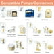 thumbnail image 3 of Maymom MyFit 19 mm Escudos Pequeños; Compatible con Medela Breast Pump- PersonalFit, Freestyle, Harmony, Maxi, Freestyle Flex Connector; Conéctese a Maymom Widemouth/Narrow Connector, 2pcs, 3 of 3