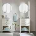 thumbnail image 2 of Pemberly Row Contemporary 8-Piece Cotton Towel Set in Light Blue, 2 of 9