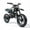 Black, variant on 50cc 2-Stroke Off-Road Dirt Bike, Mini Motorcycle, 25.5 MPH Max Speed, 180 LBS Load Capacity, 15-Inch Off-Road Tires, Disc Brakes, Dual Shutdown Design, Trail Bike, Mini Dirt Bike