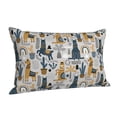 thumbnail image 2 of Disketp Pillow Covers Llama And Cactus1 Pattern Throw Pillow Case Cushion Covers,Cushion For Bedroom,Couch,Home-14"X20", 2 of 8
