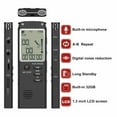 thumbnail image 5 of Voice Activated Mini Digital Sound Audio Recorder Dictaphone MP3 Player 8/16/32G, 5 of 9