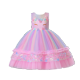 thumbnail image 1 of Niñas Unicornio Tutu Pink Princess Dress Adolescentes Fiesta de cumpleaños Trajes Niños Niños Halloween Cosplay Unicornio Realizar Costume7-8T (Etiqueta 140) Gao Jinjia LED, 1 of 2