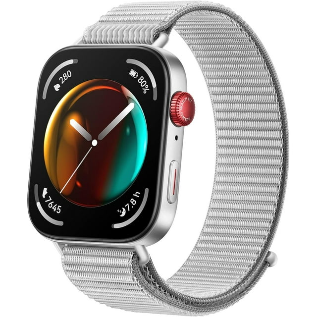 HUAWEI WATCH FIT 3, Gris Granito, Pantalla AMOLED de 1.82, Diseño Ultradelgado, Monitoreo Integral del Ejercicio, Gestión Integral de la Salud, Batería de 10 Días, Compatible con iOS y Android