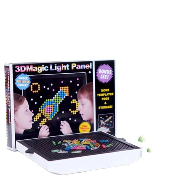  RioRand Refill Pegs 280 PCS Magic LED Panel Light Up Board  Accessories for Kids Aged 4 + : Toys & Games