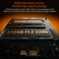 thumbnail image 4 of ACEMAGIC Mini PC, 12th Gen Intel Alder Lake-N97, 16Go DDR4 512Go M.2 SSD 4K/2xHDMI/WiFi 5/BT 4.2/Gigabit Ethernet, 4 of 13