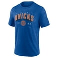 thumbnail image 2 of Men's  Blue New York Knicks Backboard Tri-Blend T-Shirt, 2 of 3