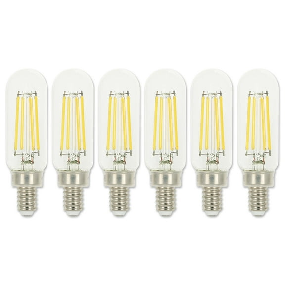 Westinghouse 5335020 Pack Of (6) 5 Watt Dimmable T8 Candelabra (E12) Led Bulbs- 600