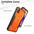 thumbnail image 3 of ExoGuard For TCL 30Z Case, TCL 30 LE Case, Phone Case with Screen Protector and Kickstand (Orange), 3 of 7