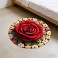 thumbnail image 1 of BotaniNest 3D Floral Area Rug Non Slip Floor Mat For Living Room And Entryway, 1 of 6