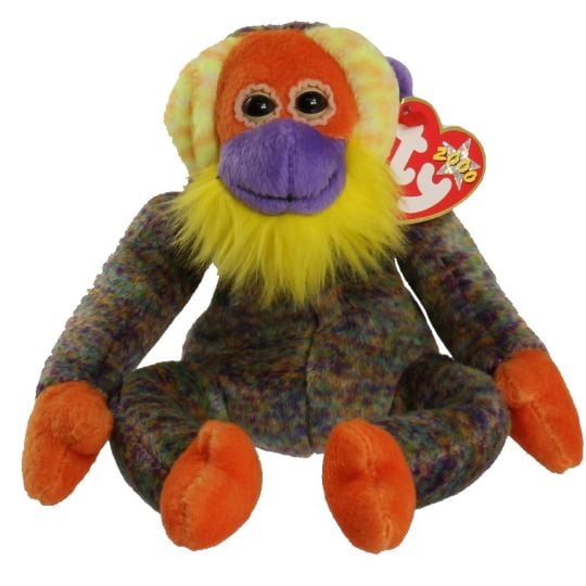 TY Beanie Baby - BANANAS the Orangutan Monkey (8.5 inch) Plush