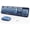 Blue, variant on USOTSO Wireless Keyboard and Mouse Combo, 2.4GHz Retro Typewriter Keyboard, Full-Size Creamy Silent Office Set for Desktop Laptop PC
