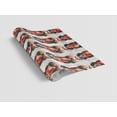 thumbnail image 2 of London Penny Premium Wrapping Paper - Snowy Santa Pup, 2 of 4