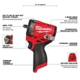 thumbnail image 2 of Llave de impacto Milwaukee M12 FUELTRADE compacta 3/8", 2 of 9