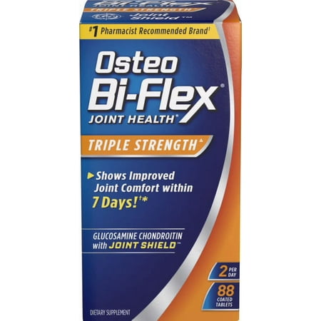 Osteo Bi-Flex Triple Strength with Glucosamine Chondroitin, Joint Health Supplement, 88 Tablets