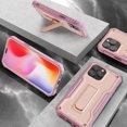 thumbnail image 2 of ExoGuard For iPhone 14 Pro Max Case, Phone Case with Screen Protector and Kickstand (Pink), 2 of 7