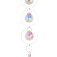 thumbnail image 2 of Wind Chime Crystal Light Catcher Ball Ornaments Round Frame Pendant (3), 2 of 4