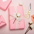 thumbnail image 2 of Rollo de papel kraft rosa, papel reciclable, perfecto para papel de regalo del día de San Valentín, manualidades, embalaje, revestimiento de piso, Dunnage, paquete, camino de, 2 of 4