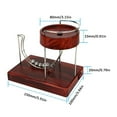 thumbnail image 4 of Science Kinetic Art Perpetual Motion Machine Sculpture Office Home Table Decor, 4 of 9