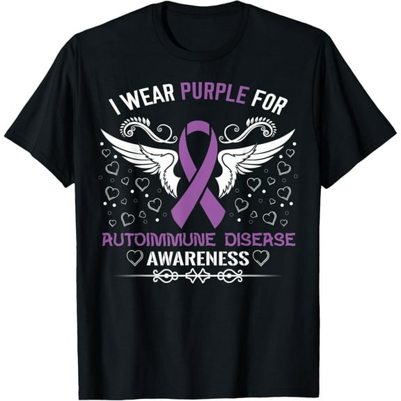 Autoimmune Disease Awareness Ribbon T Shirts